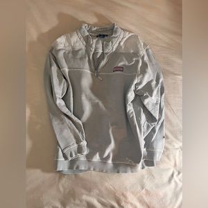Vineyard Vines Quarter Zip - Grey - XL